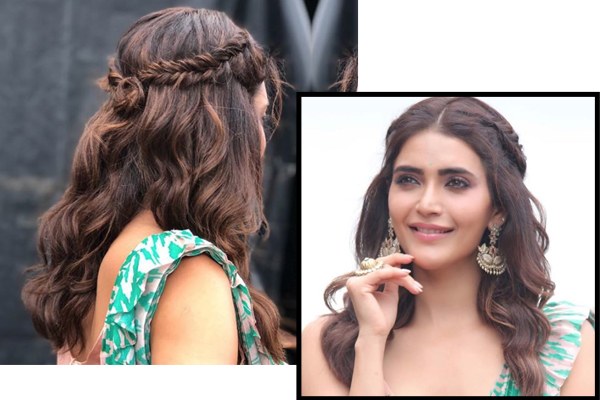 Gajra Hairstyle: Gajra Hairstyle for short and long open hair, try this  Gajra Hairstyle with Suit or Saree, Gajra Hairstyle for Bride | Times Now  Navbharat